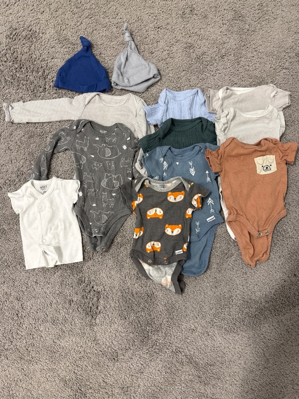 Newborn clothes 12 piece bundle